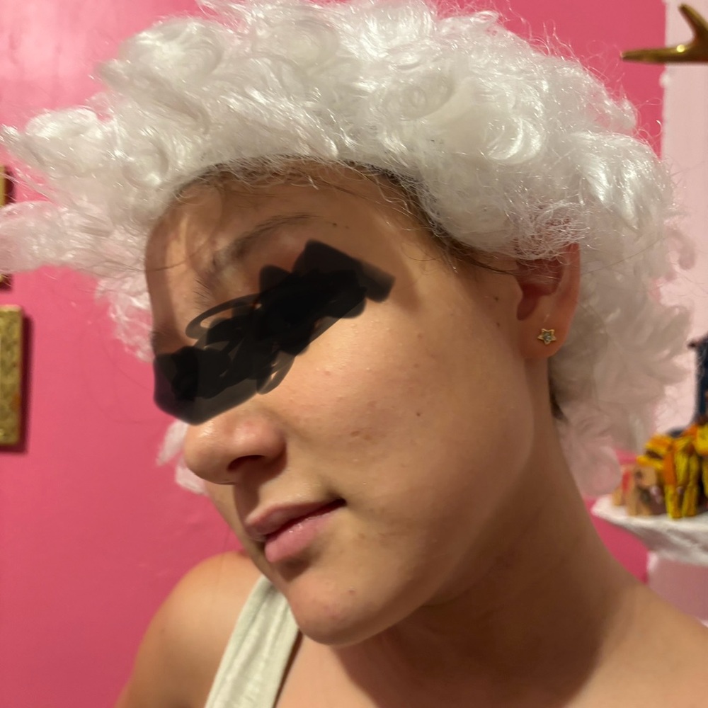 White wig - Halloween costume